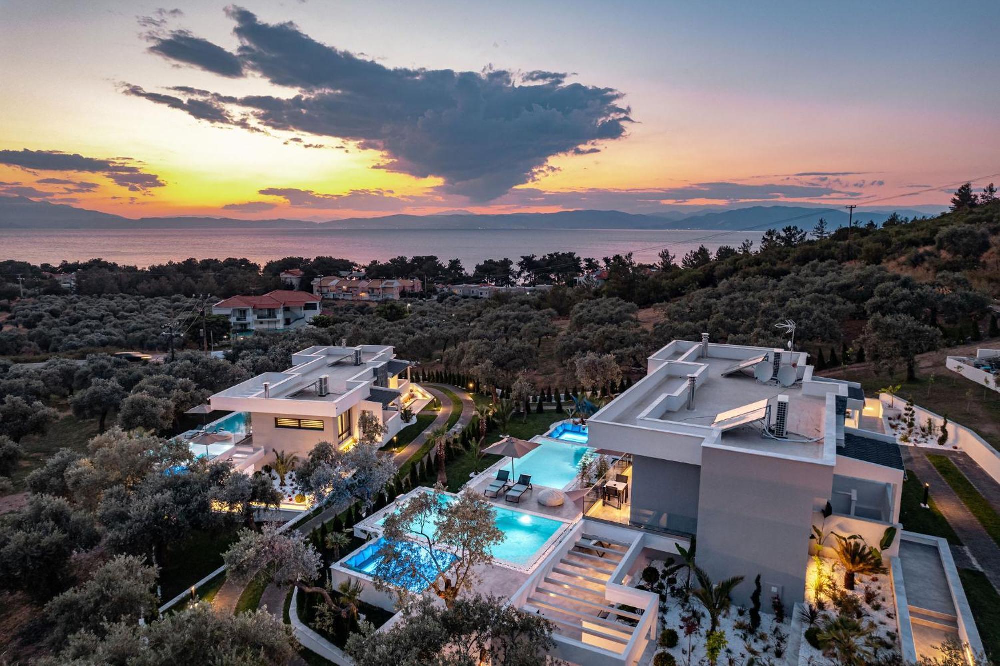 Nooa Villas Skala Rachoni  外观 照片