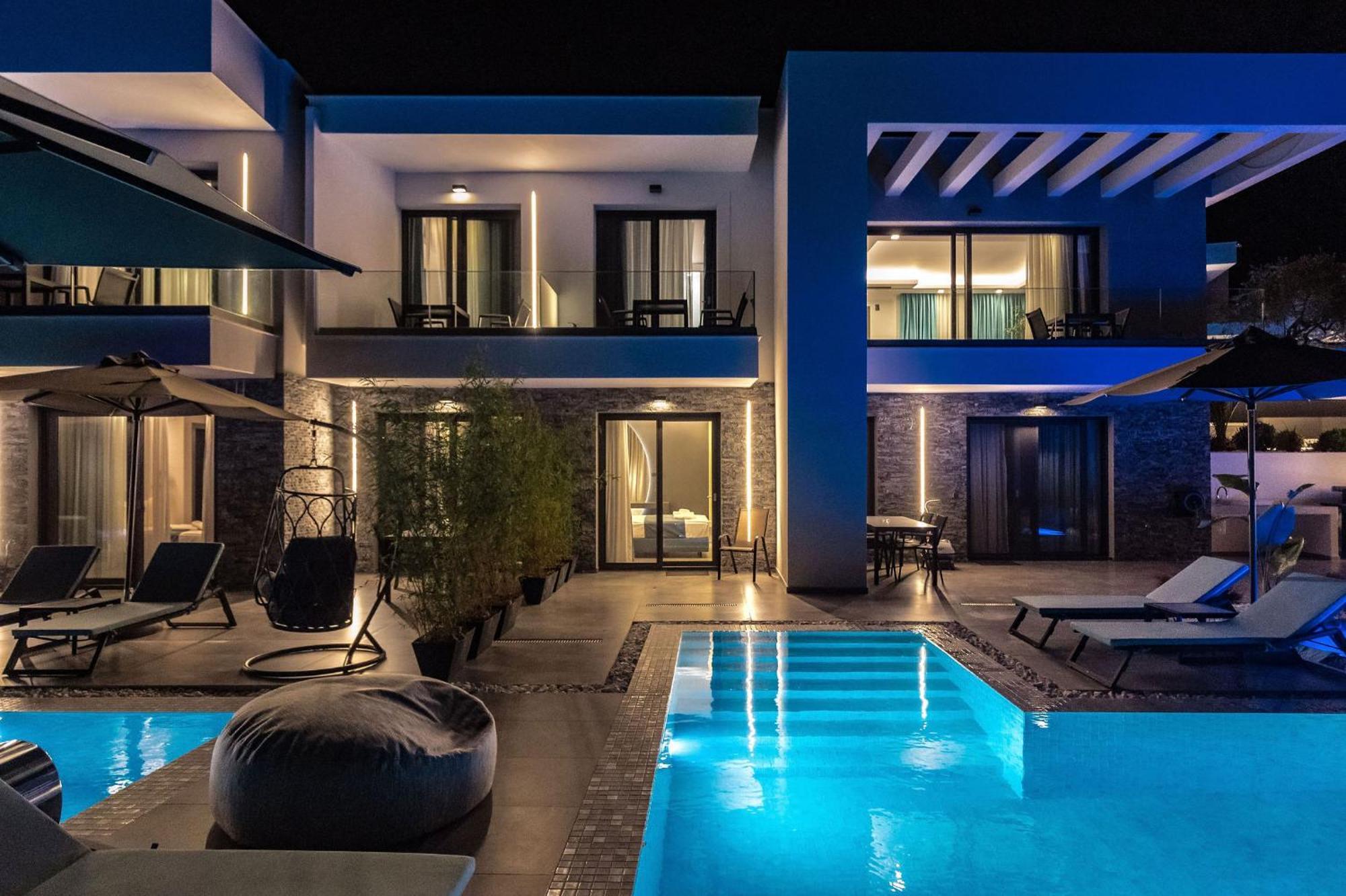 Nooa Villas Skala Rachoni  外观 照片